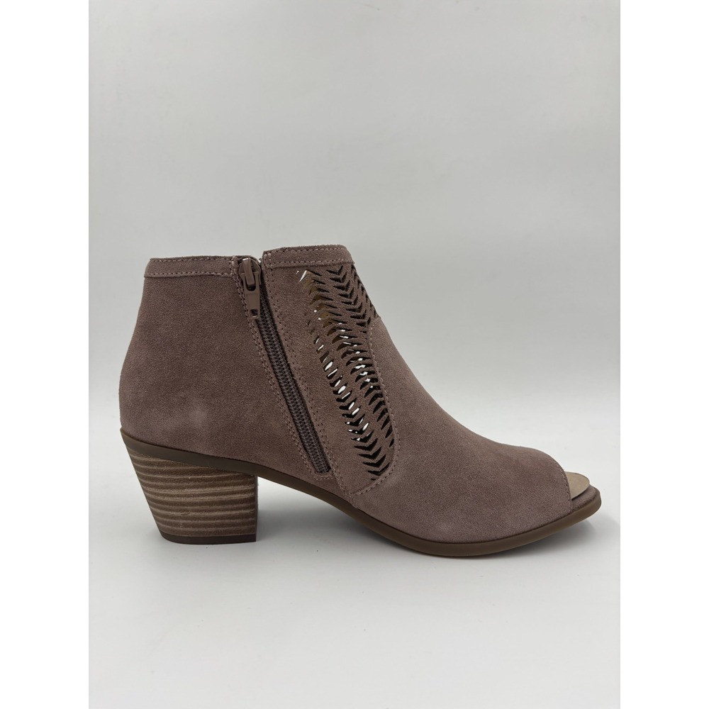 NEW Lucky Brand LK-Bahrie Oiled Suede Dusty Rose Bootie Women's Size 7.5 - Picture 5 of 11
